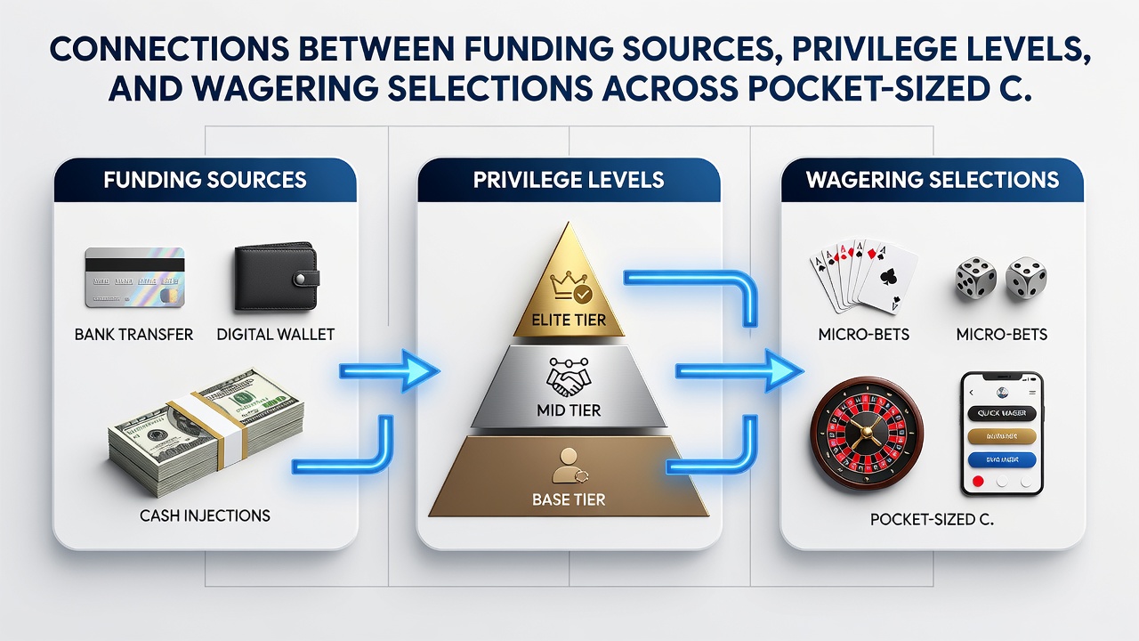 Smartphone displaying casino loyalty dashboard alongside various slot and table game icons