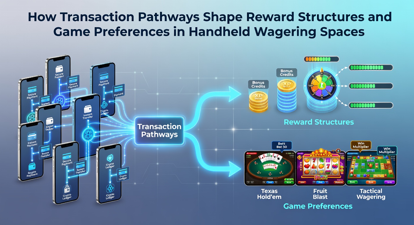 Mobile wagering interface showing transaction options and reward tiers on a handheld device