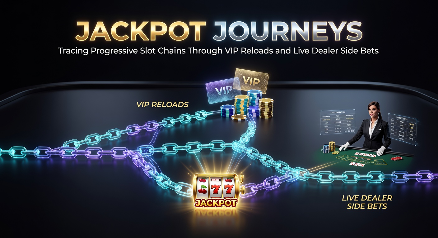 Vibrant progressive slot machine display showing climbing jackpot meters linked across a network of casinos, with coins cascading in the background
